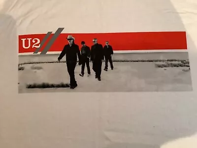 U2 Vertigo 2005 T-shirt Mens Xl White Brand New Concert Shirt  • $25