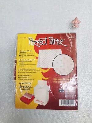 $39.99 • Buy Fuji Ultimate Perm End Paper For Hands Free Dispenser 12 Packs Of 500 Papers