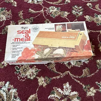 Vintage Dazey Seal A Meal Vacuum Sealer - Appears Unused • $6