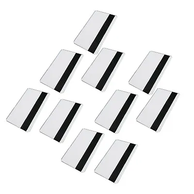 10 Pcs Mag Strip Inkjet PVC Blank IC Cards HiCo Matte Epson Canon Magnetic • $9.17