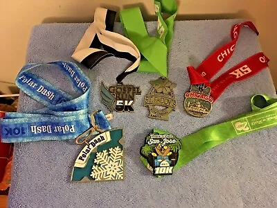 Marathon Running Medal Lot Of 5 Lot # 4 • $60