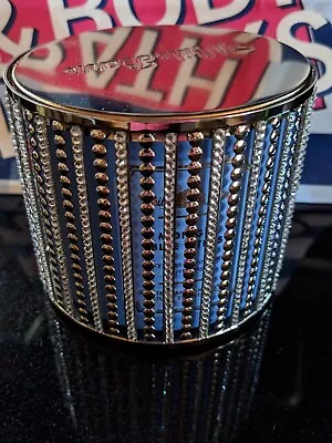 Bath &Body Works 3 Wick Candle Bling Sleeve Holder Adds Shimmer For Holidays  • $24.99