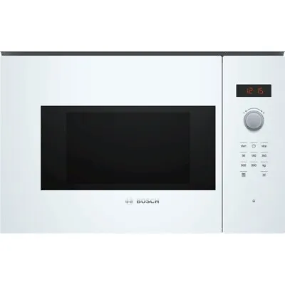 Bosch BFL523MW0B Series 4 Built-In Microwave - White • £409