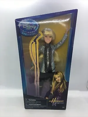 Hannah Montana Disney Store Exclusive Miley Cyrus New In Box Doll Action Figure • $40