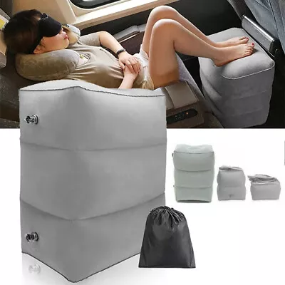 $20.99 • Buy Travel Air Pillow Cushion Inflatable Foot Rest Footrest Relax Kids Bed Train Car