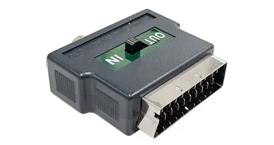 2-Way SCART AV To RCA S-VIDEO Audio Converter Adapter • $5
