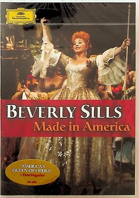 £7.99 • Buy Beverly Sills -Made In America DVD -NEW (US Queen Of Opera/Interviews/Live/TV) 