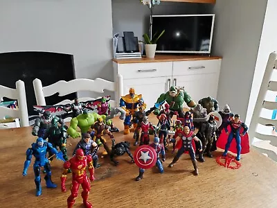 25x Premium Marvel And Dc Figures Bundle (Includes Rare Figures) • £130