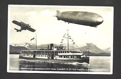 Germany 1935 Zeppelin Postcard • £3