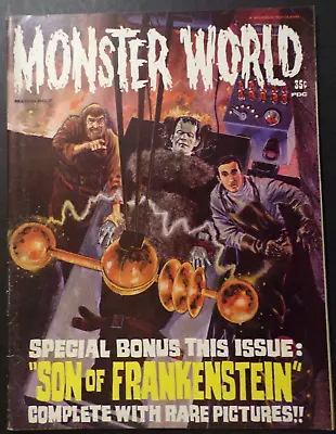 Monster World #7 (Warren Publishing 1966) James Warren J81 • $19.99