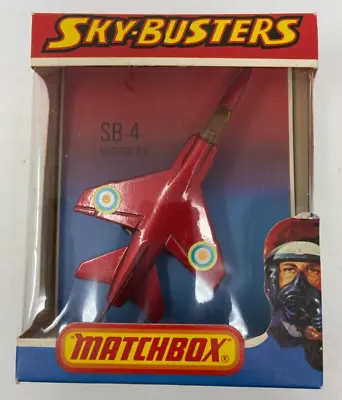 Vintage 1978 Matchbox LESNEY Sky Busters SB-4 Fighter Jet Mirage F1 Diecast NIB • $20