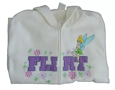 Disney Women’s Tinkerbell Flirt Fleece Zip Up Hoodie Jacket Size 1X (16W) • $18