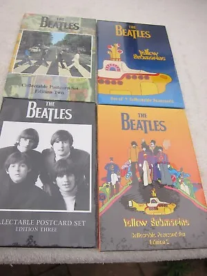 The Beatles Postcards (4 Sets New) • $9.50