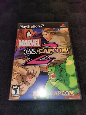 Marvel Vs Capcom 2 For PlayStation 2 Tested And CIB • $200