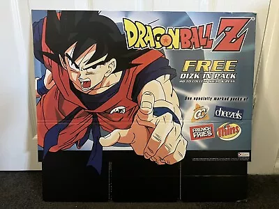 DragonBall Z Tazo Promo Chip Stand Display 2001 DBZ • $249.95