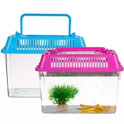 Portable Aquarium Decor & Carrier Boxes - 4pcs • $15.99