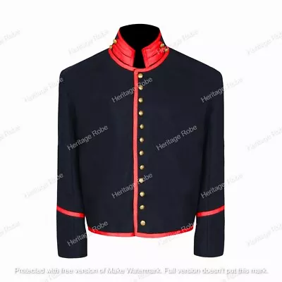 Civil War Union Artillery Red St Louis Depot Mounted Services Wool Shell Jacket • $112.05