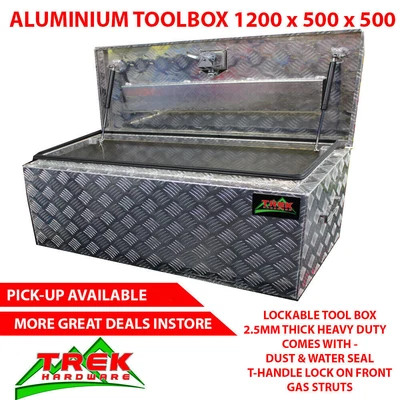 $385 • Buy Tool Box Heavy Duty Aluminium Caravan Storage Cabinet For Trailer Ute Truck Tray