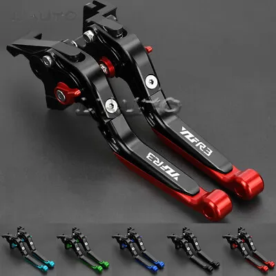 Motorcycle Adjustable Brake Clutch Lever For YAMAHA YZF R3 2015-2022 Accessories • $33.56