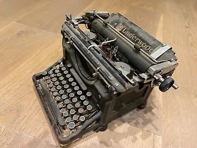 Vintage Underwood Typewriter Model 5 1930s • £50