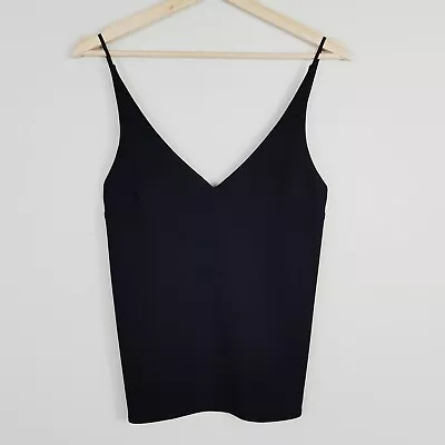 BASSIKE Womens Size 0 Or 6 Black Sleeveless Camisole Tank Top RRP$250 • $120