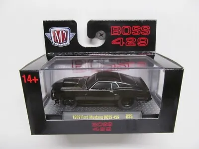 M2 - BOSS 429 Series - Black  '69 Ford Mustang 429 W/ Rubber Tires • $9.99