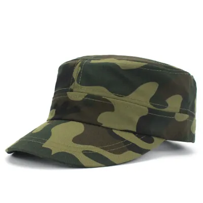 Van Der Linn Plain Baseball Cap Men Women Hats Jungle Army Snapback Denim Caps • £5.88