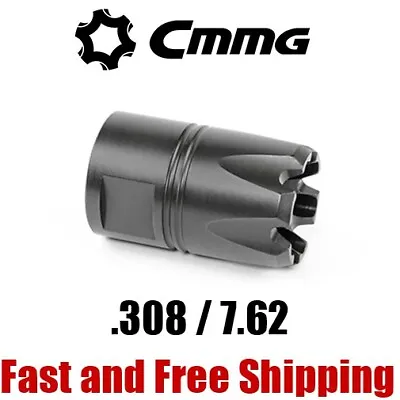 CMMG .308/7.62/300BLK ZEROED Linear Comp/Compensator 5/8x24 TPI - Black Nitride • $75.95