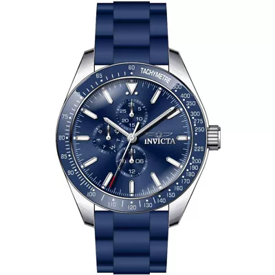 Invicta Aviator Quartz Blue Dial Men's Watch 38401 • $57.98