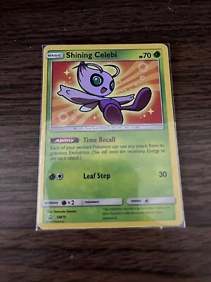 Pokémon TCG Shining Celebi - SM79 Sun & Moon SM79 Promo Promo • $8.99