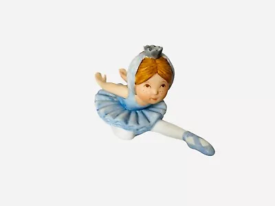 Vintage Holly Hobbie Swan Lake Blue Ballerina Figurine Series XIV 1985 • $12.50