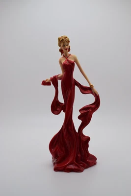 £29.01 • Buy Hamilton Collection Red Carpet Premier Lady Figurine Red Carpet Premiere 8 Inch