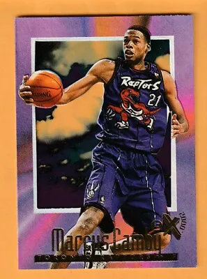 Marcus Camby Toronto Raptors 1996-97 E-X2000 #70 RC UMass Minutemen 12F • $3