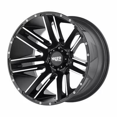 MOTO METAL MO978 Razor 20X9 5x150 Offset 18 Satin Black Machined (Quantity Of 1) • $301.41