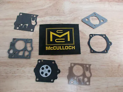 McCulloch  Pro Mac 800 805 850 SP 81 80 Chainsaw  WALBRO SDC 38A Carburetor Kit • $24.99