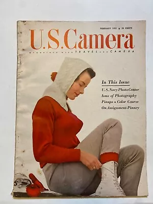 1951 US Camera Magazine Pinup Girls Beach WW2 Planes Model Vintage Hollywood • $22.99