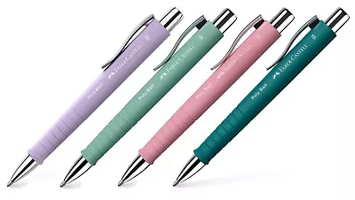 Faber-Castell Ballpoint Pen Poly Ball XB - ALL COLOURS • £6.29