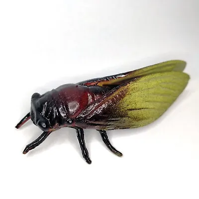 Cicada By AAA Vintage 90's Rubber Or PVC Insect Figure Bugs NEW • $8.99