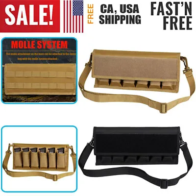 Tactical 6 Slot 9mm Pistol Double Stack Mag Holder Bag Strap Magazine Pouch USA/ • $9.51