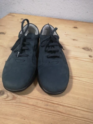 £6 • Buy Womens M&S Footglove Navy Blue Lace Up Shoes  Size 6