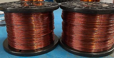 Awg 16 Hml-240c Copper Magnet Wire Approx 10 Lbs And Below • $149.83