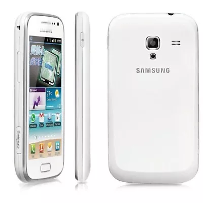 Samsung Galaxy Ace WHITE S5830i Andriod 3G Sim Free Unlocked Mobile Phone • £22.99