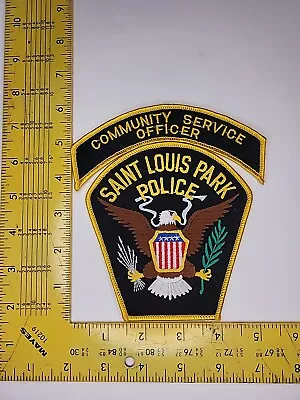 St. Louis Park Minnesota Community Service Officer Patch • $4