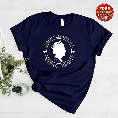 £9.99 • Buy RIP Queen T Shirt Her Majesty Elizabeth II Late Queen Gifts UK Unisex TShirt Top
