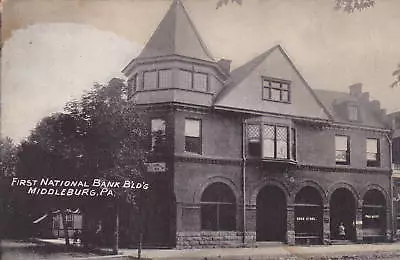 Middleburg Pa - First National Bank Building • $5