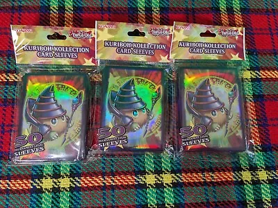 Yugioh The Kuriboh Kollection Card Sleeves 50 Per Pack (X3) Japanese Size • £9.99