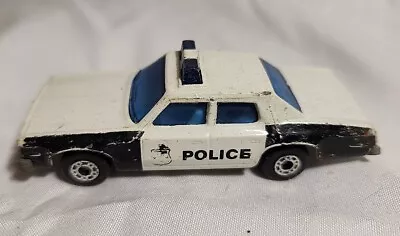 1979 Vintage Lesney Matchbox Superfast No. 10 - Plymouth Grand Fury Police Car • $12.99