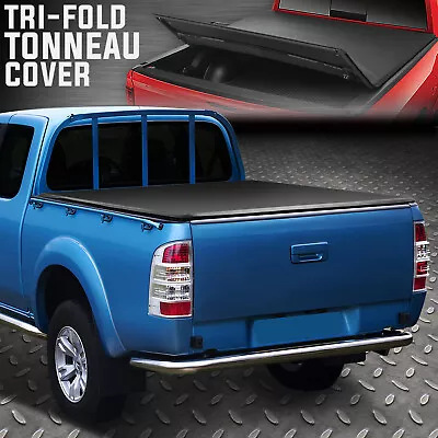 For 83-11 Ford Ranger Mazda B3000 6' Bed Tri-fold Soft Top Trunk Tonneau Cover • $147.88