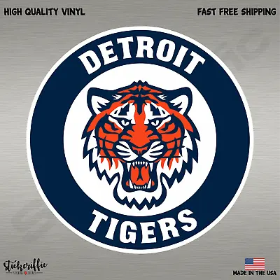 Detroit Tigers MLB Baseball Color Logo Sports Decal Sticker-FREE SHIPPING • $1.58
