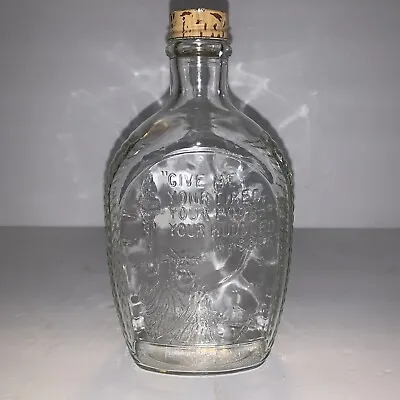 Vintage Log Cabin Syrup Bottle Good Condition  • $9.40